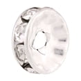 thumbnail image 3 of Alloy Rhinestone Spacer Bead Jewelry Making DIY Craft Supplies 100pcs Set, 3 of 7