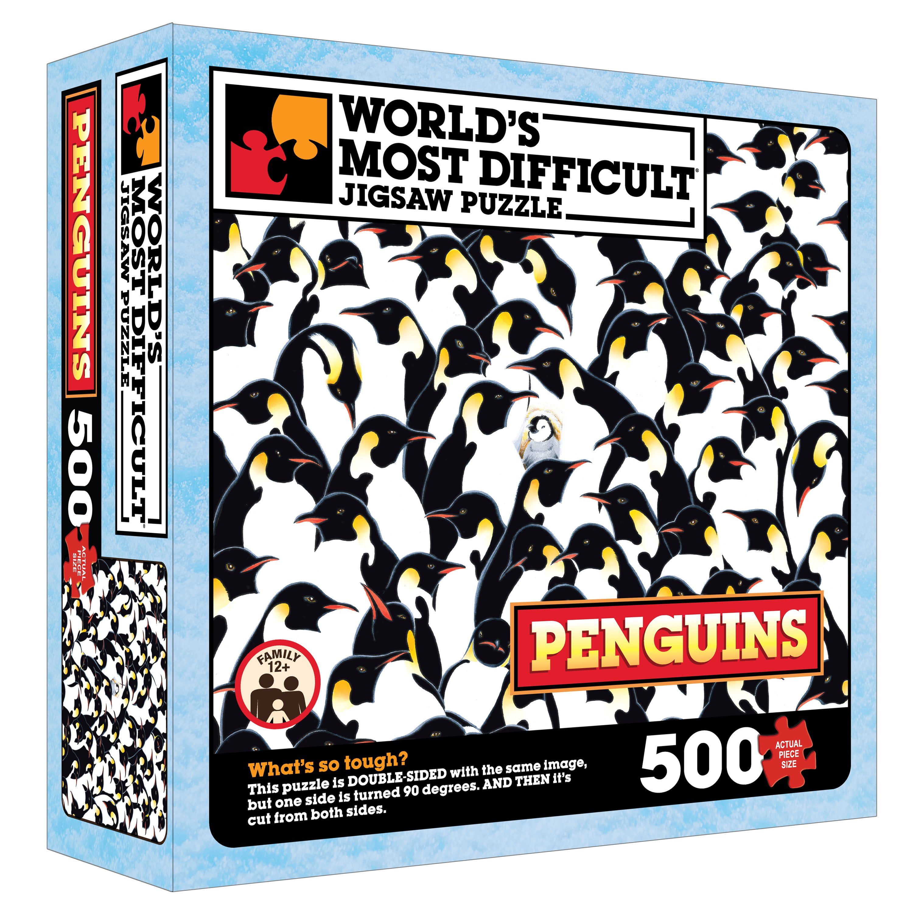 Tdc Games Worlds Most Difficult Jigsaw Puzzle Penguins 500 Pieces 15