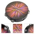 thumbnail image 4 of MasteelfCA Double Row Tambourine Percussion Musical Instrument Hand Drum Educational Toy, 4 of 7