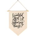 thumbnail image 1 of Beautiful Girl You Can Do Amazing Things – Bandera Colgante De Lona, ​​Cartel De Pared, Decoración De Regalo Para Niña, Bebé, Niños, Guardería, Habitación De Adolescentes, Puerta Delantera – Excitació, 1 of 5