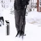 thumbnail image 5 of Medidor de nieve de metal y vara de medir para jardín | Decoración invernal de 87 cm con escala precisa | Estaca navideña para jardín infantil y regalo navideño, 5 of 6