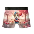 thumbnail image 2 of Happy Valentine’s Day Adorable Corgi Puppy Holding Heart Balloon All Over Print Boxer Briefs Underwear for Men Dad Welsh Corgi Dog Lover Gifts Idea - 00030, 2 of 6