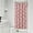 Strawberry and Dot Pink Pattern, variant on Camo and Grass Brown Pattern Modern Waterproof Shower Curtain Set with 12 Hooks, Washable Decorative Bathroom Shower Curtain
