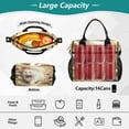 thumbnail image 4 of Iauyy Insulated Thermal Lunch Tote Bag for Women - S/M Sizes Portable Picnic Work Bag ,White Cat with Long Fur, 4 of 6