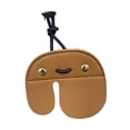 thumbnail image 2 of Colaxi Archery Finger Tab Gear Finger Grips PU Leather Accessories Finger Protector brown, 2 of 8