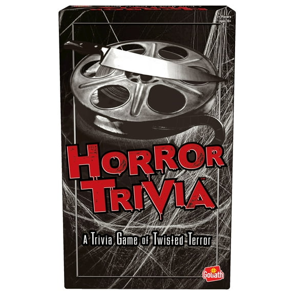 Goliath Horror Trivia Card Game - Includes 300 Horror Pop Culture Trivia Questions