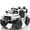 white, variant on Jeep 12V Ride on Car with Remote Control/Bluetooth, Jeep Wrangler Rubicon Battery Powered Ride on Truck Toy w/Dual Wheel Suspension, Electric Car for Kids Toddler, White