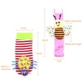 thumbnail image 2 of Sonajeros De Juguete Para Bebé, Muñeca Y Calcetines, Sonajero Para Bebé Recién Nacido, Juguetes Para Niñas Y Niños, Juguete Educativo, Regalo Para Bebé4 Unids/Set Vogacara FN006211-00, 2 of 6