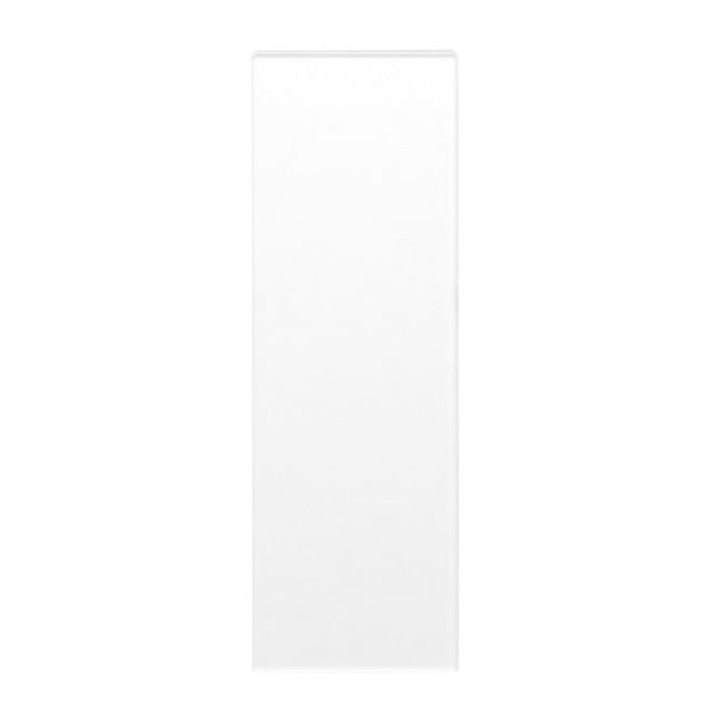 CIMAXIC cake scraper 1PC Transparent Cake Cream Scraper Rectangular Acrylic Baking Tool (8 Inch),7.99"X5"X0.2"