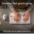 thumbnail image 3 of Logitech Wave Keys & Lift Vertical Mouse - Ergonomic Wireless Keyboard and Mouse Combo, 3 of 9