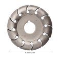 thumbnail image 4 of Herramienta De Tallado Disco De Pulido Duradero Accesorios De Amoladora Angular Tallado De Madera De Pulido Plano Para Carpintería ANGGREK Herramientas, 4 of 8