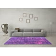thumbnail image 3 of Ahgly Company Indoor Rectangle Oriental Purple Industrial Area Rugs, 2' x 4', 3 of 4