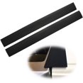 thumbnail image 1 of Cubierta/relleno de silicona para encimera de estufa de Kindga, 25 pulgadas de largo, sellado de derrames entre electrodomésticos de cocina, lavadora y estufa, juego de 2 (negro), 1 of 5