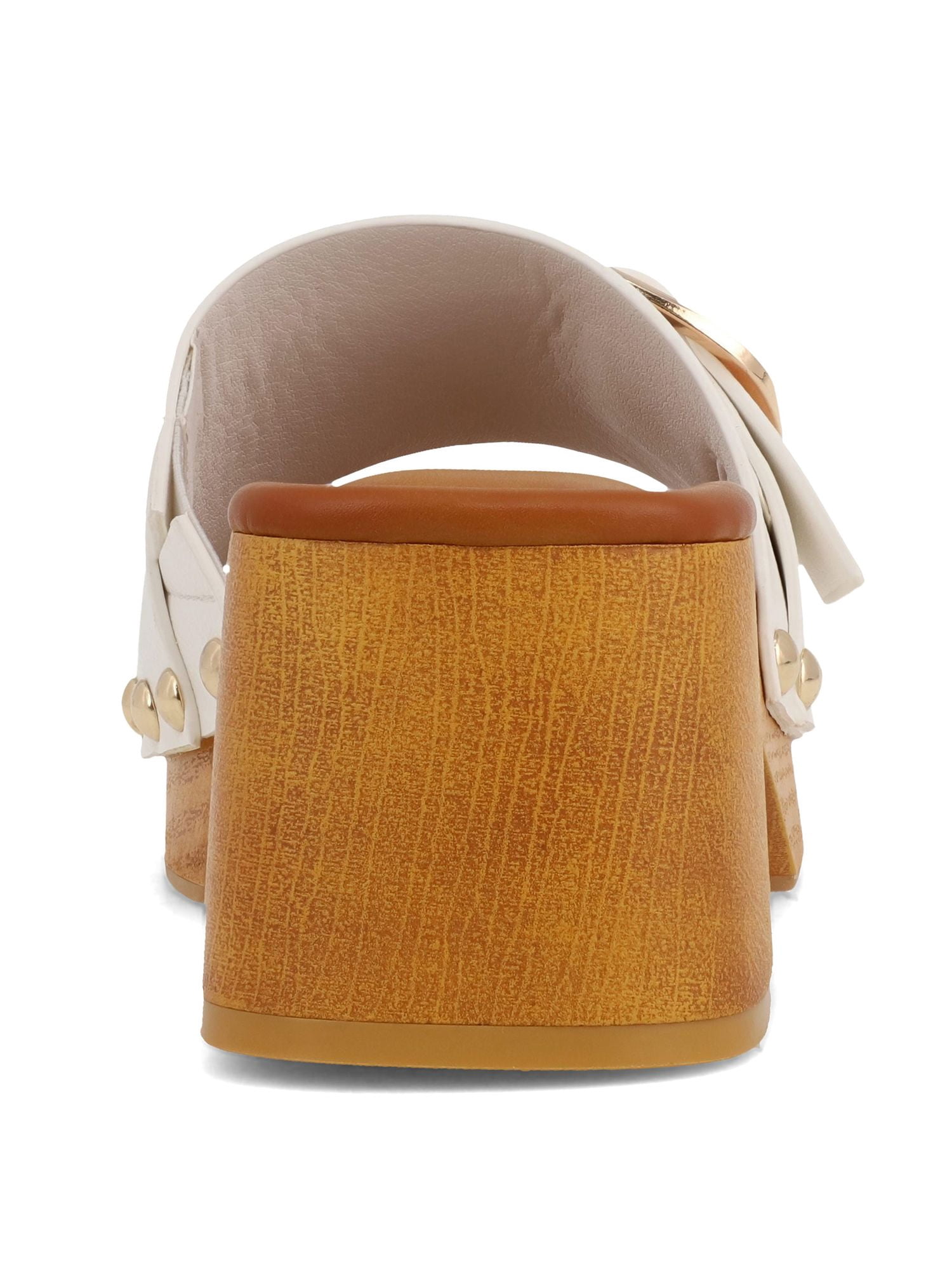 Mia Too Women's Slide Buckle Clog