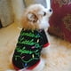 thumbnail image 4 of Camiseta verde Xihbxyly Tricolor Nuevo Patrón de Ropa Navideña para perros Disfraz para cachorros, 4 of 4