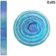 thumbnail image 1 of Zhuge Hilo de 200 g, hilo acrílico al 58 % para tejer a crochet con un suave cambio de color, hilo grande, azul, 1 of 3