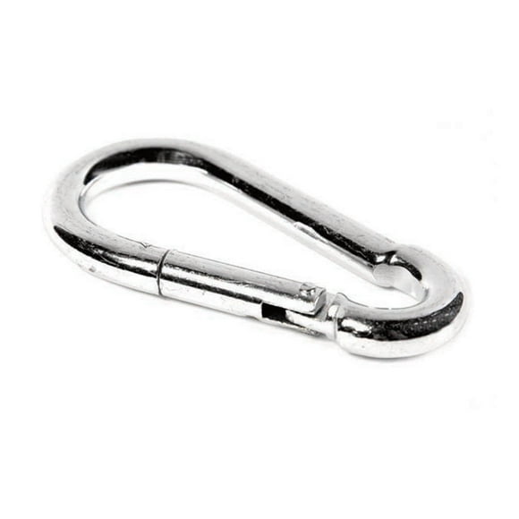 Koch Industries 246291, Stainless Steel Rigid Round Eye Spring Snap, 3/8-inch Eye Diameter, 1 Each