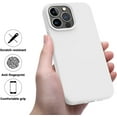 thumbnail image 5 of Entronix Silicone Case Compatible with iPhone 14 Pro Max, Protective Cover, White, 5 of 6