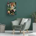 thumbnail image 3 of Canvas Wall Art - Treechild 'Jungle Tiger' Wall Art for Living Room, Bedroom, or Office D?cor by Trademark Fine Art - 30 x 47 Inches, 3 of 4