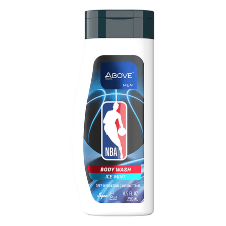 ABOVE NBA MEN ICE-MINT BODY WASH DEEP HYDRATION