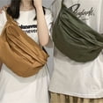 thumbnail image 5 of Large Capacity Canvas Chest Bag, Vintage Sling Backpack, Casual Crossbody Bag For, 5 of 5