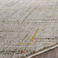 thumbnail image 3 of SAFAVIEH Porcello Ethel Geometric Area Rug, Grey/Dark Grey, 6'7" x 6'7" Round, 3 of 7