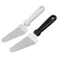 thumbnail image 7 of Unique Bargains 2pcs Food Server Stainless Steel Server Cake Dessert Cutter Spatula White+Black, 7 of 7
