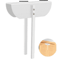 thumbnail image 3 of Metal Bifold Door Lock, Bi-Fold Door Lock Installation-Free, Lock for Bifold Closet Doors Security and Convenience Door,1 * Metal Bifold Door Lock,White, 3 of 6