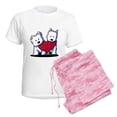thumbnail image 6 of CafePress - Heartfelt Westies Women's Light Pajamas - Women's Short Sleeve Print T-Shirt and Pants Light Cotton Pajama Set, 6 of 7