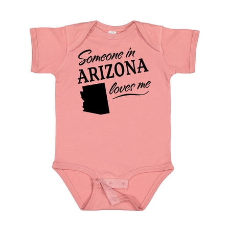 

Inktastic Someone in Arizona Loves Me Gift Baby Boy or Baby Girl Bodysuit