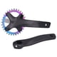 thumbnail image 1 of Fashionable Gorgeous Bike Crankset Single Speed Crank Arm Lightweight Portable for Medium-Locked Hub Many Bike Models Riding with Bottom Bracket ANGGREK Otros, 1 of 8