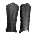 thumbnail image 2 of Yinanstore Pirate Boot Tops Shoes Covers Gift Leg Wraps Medieval Leg Covers for Photo Props Black, 2 of 8