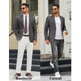 thumbnail image 5 of COOFANDY Mens Sport Coats Casual Blazer Stylish Two Button Lightweight Suit Jacket for Daily Wedding, 5 of 6