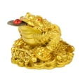 thumbnail image 2 of Monedas chinas de la , rana de , rana de dinero Feng Shui para , decoración de en hogar, buena , estatua, 2 of 9