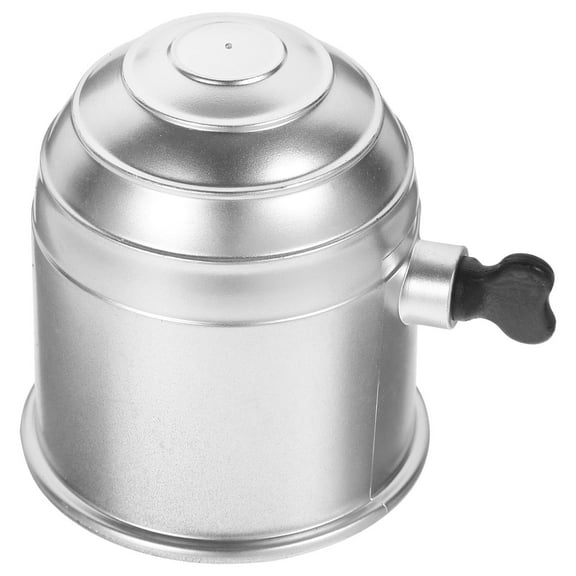 UPGRATOR Tow Bar Ball Protection Cap 1Pack Silver Plastic for Trailer Hitch Ball Cover Round with Knob Sleek Design