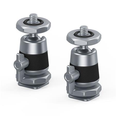 UPC: 6941590001623 | Mini Ball Head with Removable Cold Shoe Mount  2-Pack