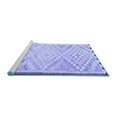 thumbnail image 2 of Ahgly Company Machine Washable Indoor Rectangle Southwestern Blue Country Area Rugs, 2' x 3', 2 of 4