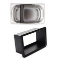 thumbnail image 4 of Caja Expresso Knock Box DIBTSA de acero inoxidable con soporte de 10 litros, 4 of 7