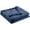 Satin Trim, Navy, variant on Windom Down Alternative Blanket, Premium 3M Scotchgard Moisture Wicking Treatment, Lightweight and Soft Bed Cover For All Season, Satin Trim, Navy Full/Queen