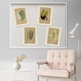 thumbnail image 4 of PixonSign Adhesive Canvas Poster, Wall Art Fall Colorful Forest Tree Leaf, Set of 4 Classic Countryside Wall Decor Arts, Plant Botanical Wall Décor, Modern Home Artwork - 8"x10", 4 of 5
