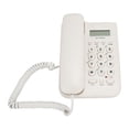 thumbnail image 2 of Teléfono fijo con cable KX T076 para casa o oficina (línea telefónica del Reino Unido con colores aleatorios) (blanco), 2 of 14