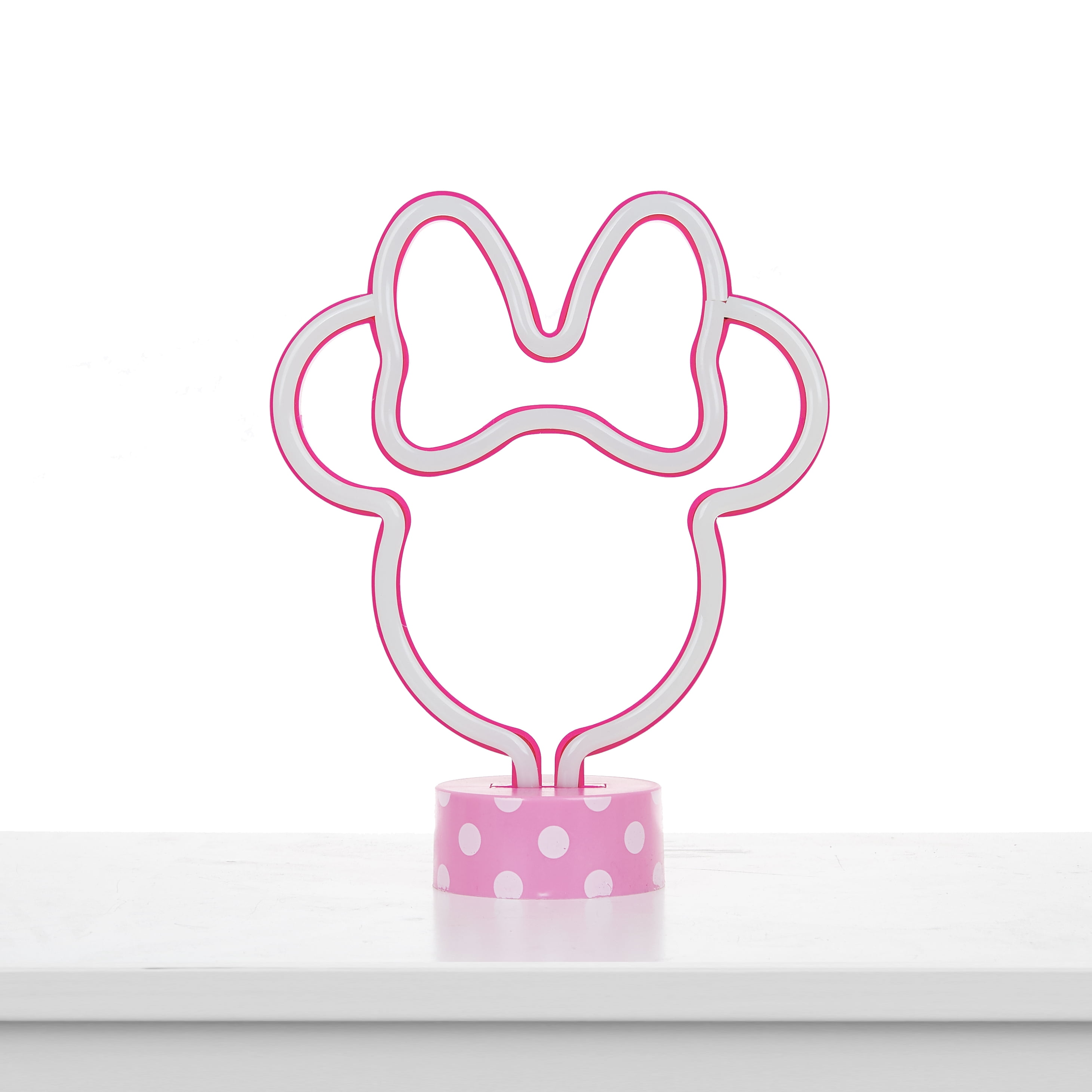 Pink Disney Minnie Mouse LED Neon Lamp