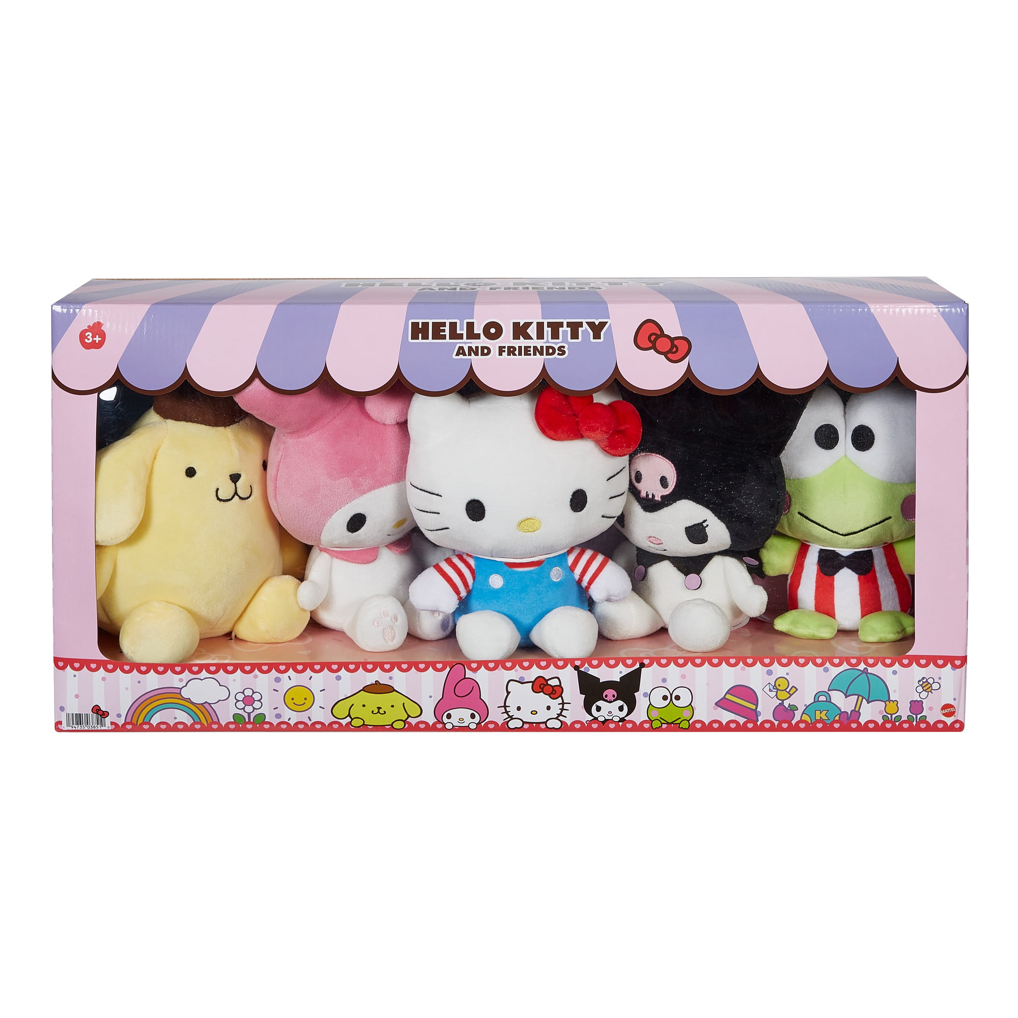 Sanrio Hello Kitty and Friends 8" Plush Toys (5 Pieces) - Walmart.com
