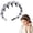 H, variant on Unisex Black Metal Wavy Headbands - 1 Pack, Adjustable Sports Hair Hoops for Men & Women, Durable Non-Slip Fashion Hairband, Flexible Styling Accessories for Daily Wear, Yoga, Runn