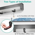 thumbnail image 3 of Soporte para barra de sonido WALI SLK203 Soporte de pared universal 15 kg, 3 of 8