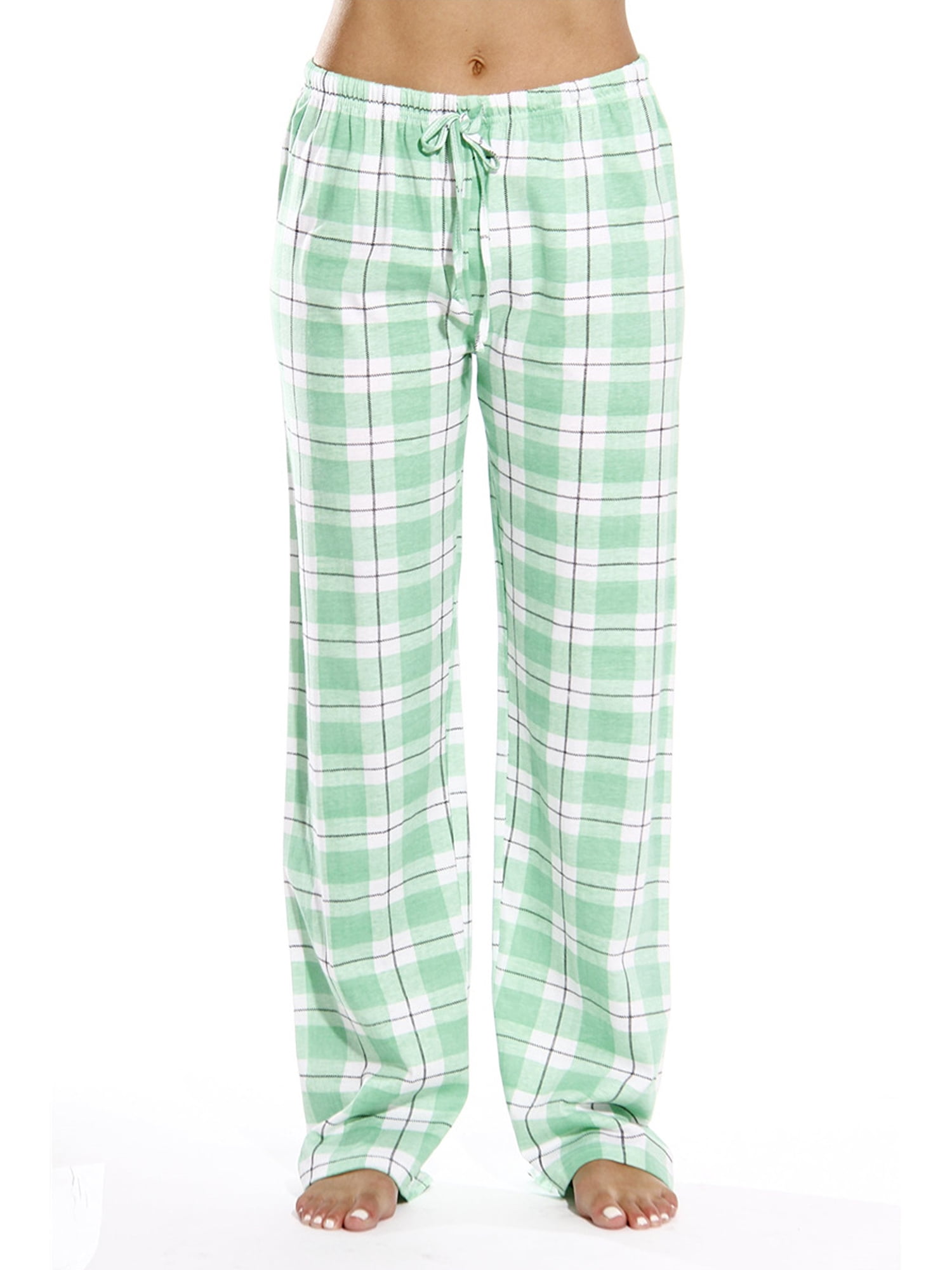 AmShibel Women's Pyjama Bottoms Checked 
