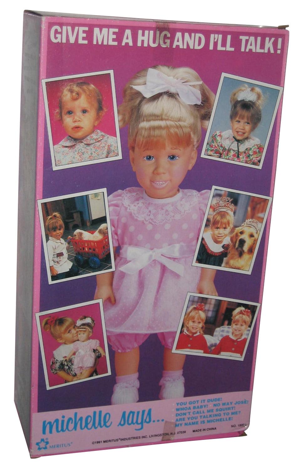 Full House Michelle Mary Kate Ashley 1990 Meritus Real Talking 15