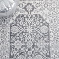 thumbnail image 6 of SAFAVIEH Toscana Caryn Medallion Polyester Area Rug, Ivory/Dark Grey, 6'7" x 6'7" Round, 6 of 8