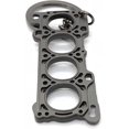 thumbnail image 2 of HSHDLDF Gunmetal Head Gasket Keychain Automotive Part Car Gift Key Chain Ring, 2 of 3