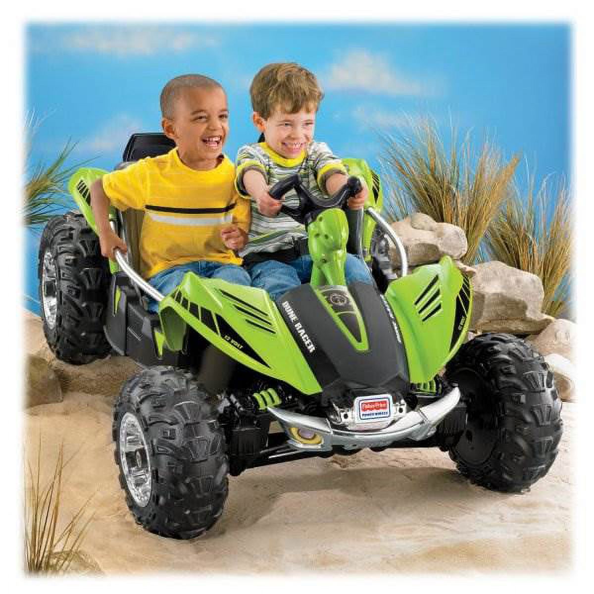 Fisher Price Power Wheel Dune Racer 12V ATV Electric Ride-On | W2602 - image 5 of 6